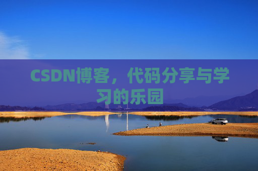 CSDN博客，代码分享与学习的乐园